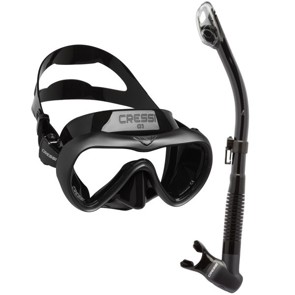 Cressi Mask and Snorkel Set Anti-Fog Epsilon