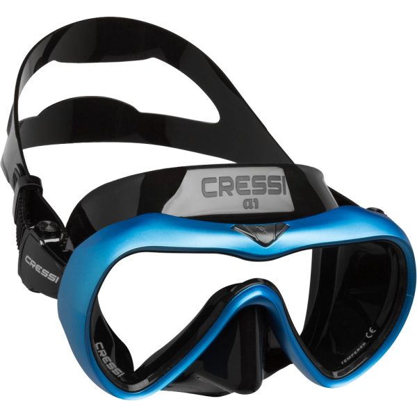 Cressi Mask A1 Antifog Black Blue