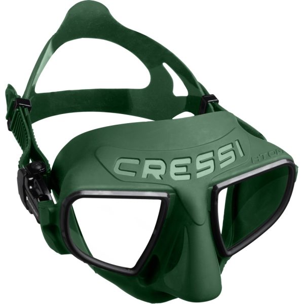 Cressi Mask Atom Green Black