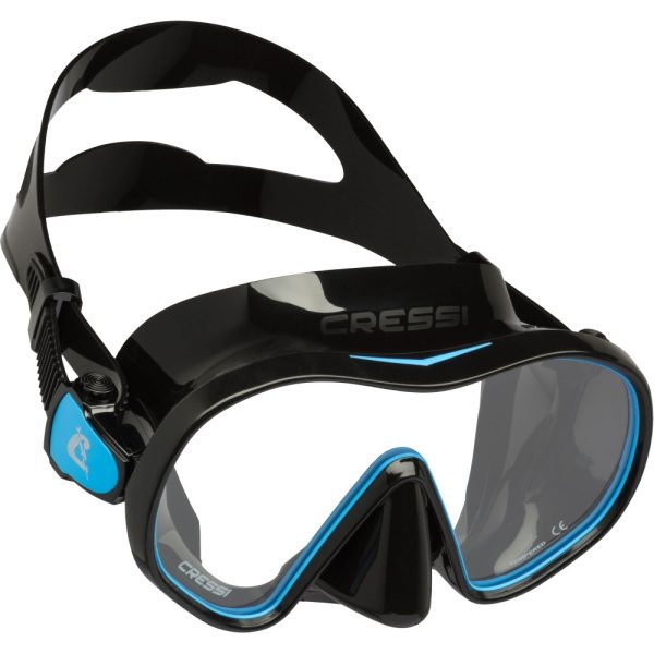 Cressi Mask F-Dual Black Blue