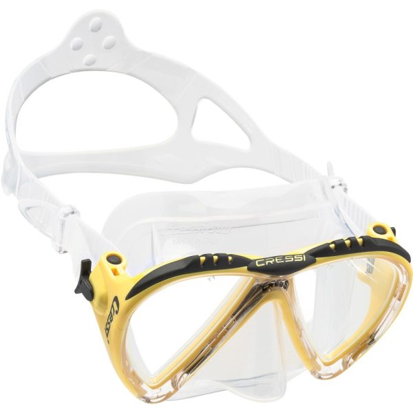 Cressi Mask Lince Yellow Clear