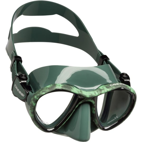 Cressi Mask Metis Camo green