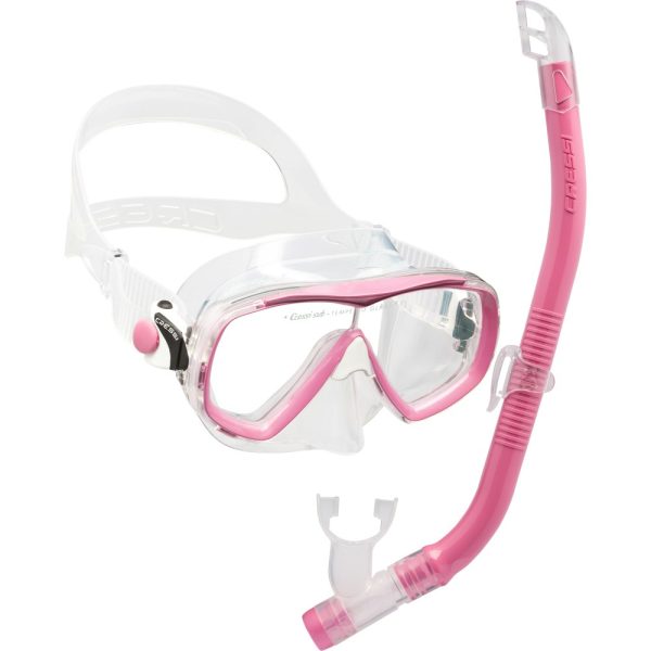 Cressi Mask and Snorkel Set Estrella Jr + Top