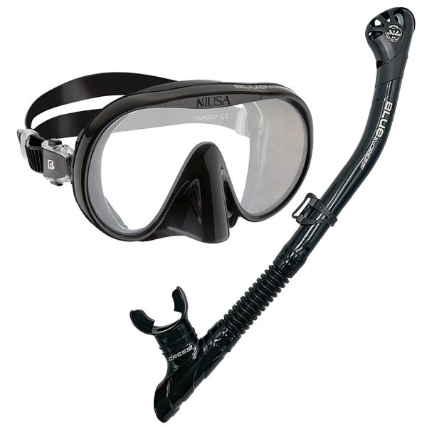 Cressi Mask and Snorkel Set Musa and Scilla Dry