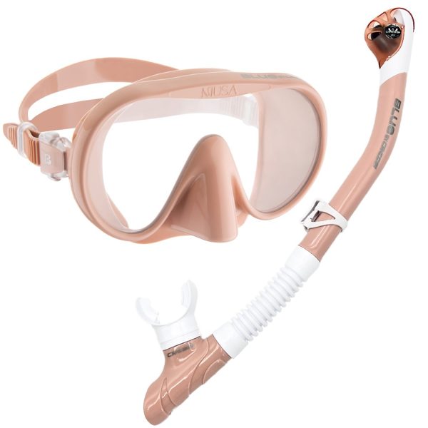 Cressi Mask and Snorkel Set Musa and Scilla Dry